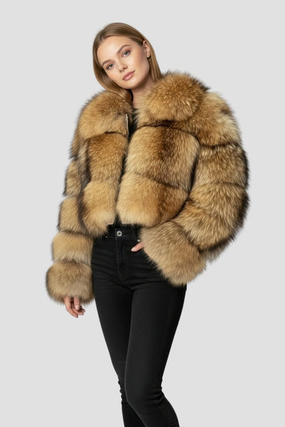 Veste courte en fourrure Héritage fourrure