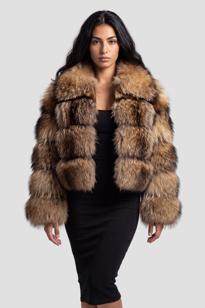 Veste courte en fourrure Héritage fourrure