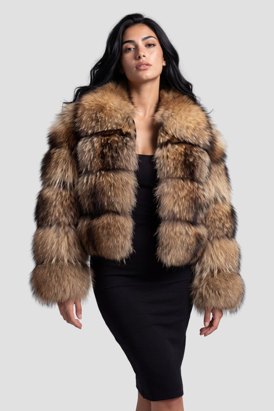 Veste courte en fourrure Héritage fourrure