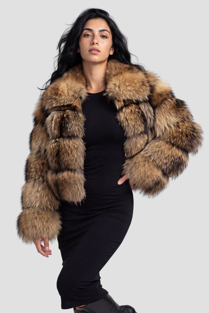 Veste courte en fourrure Héritage fourrure