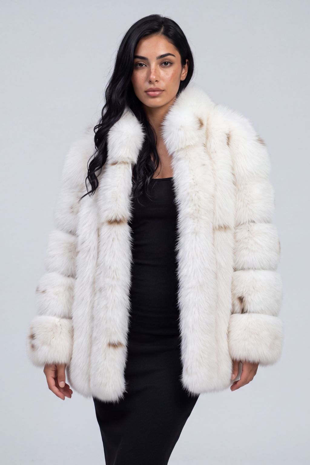 Veste en fourrure longue Héritage fourrure