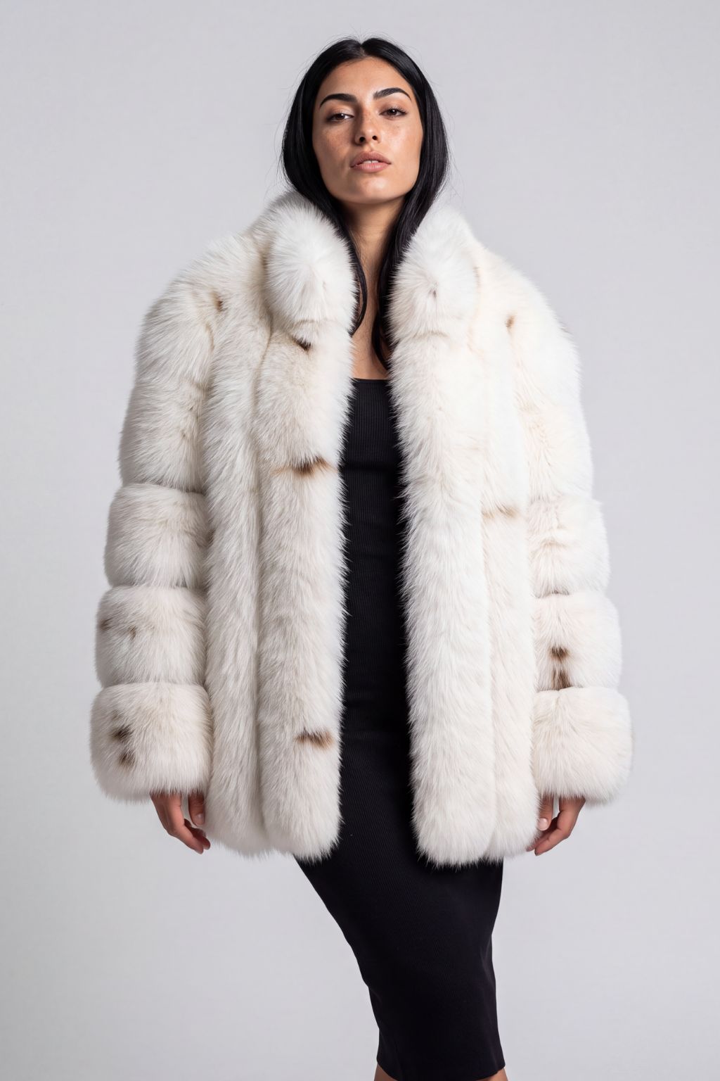 Veste en fourrure longue Héritage fourrure