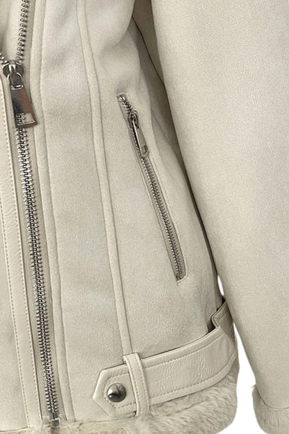 Veste fourrure daim femme Héritage fourrure