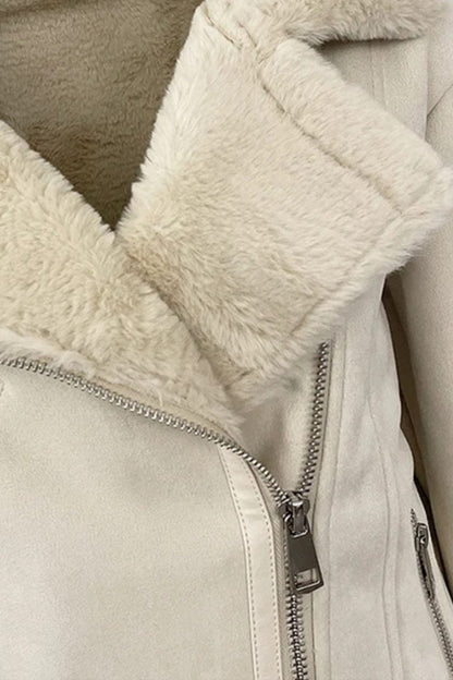Veste fourrure daim femme Héritage fourrure
