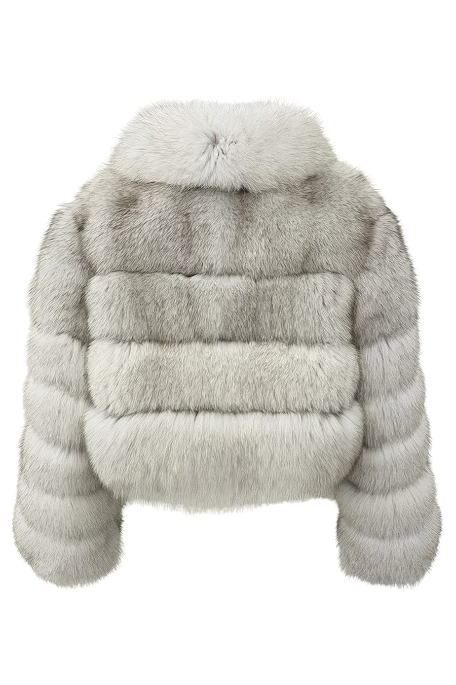 Veste fourrure femme courte blanche Héritage fourrure