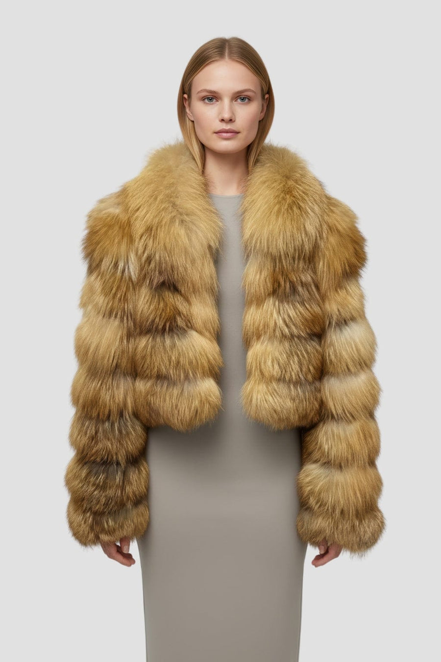 Veste fourrure femme renard Héritage fourrure