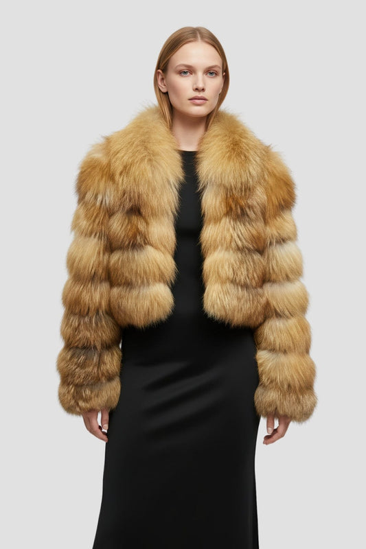 Veste fourrure femme renard Héritage fourrure