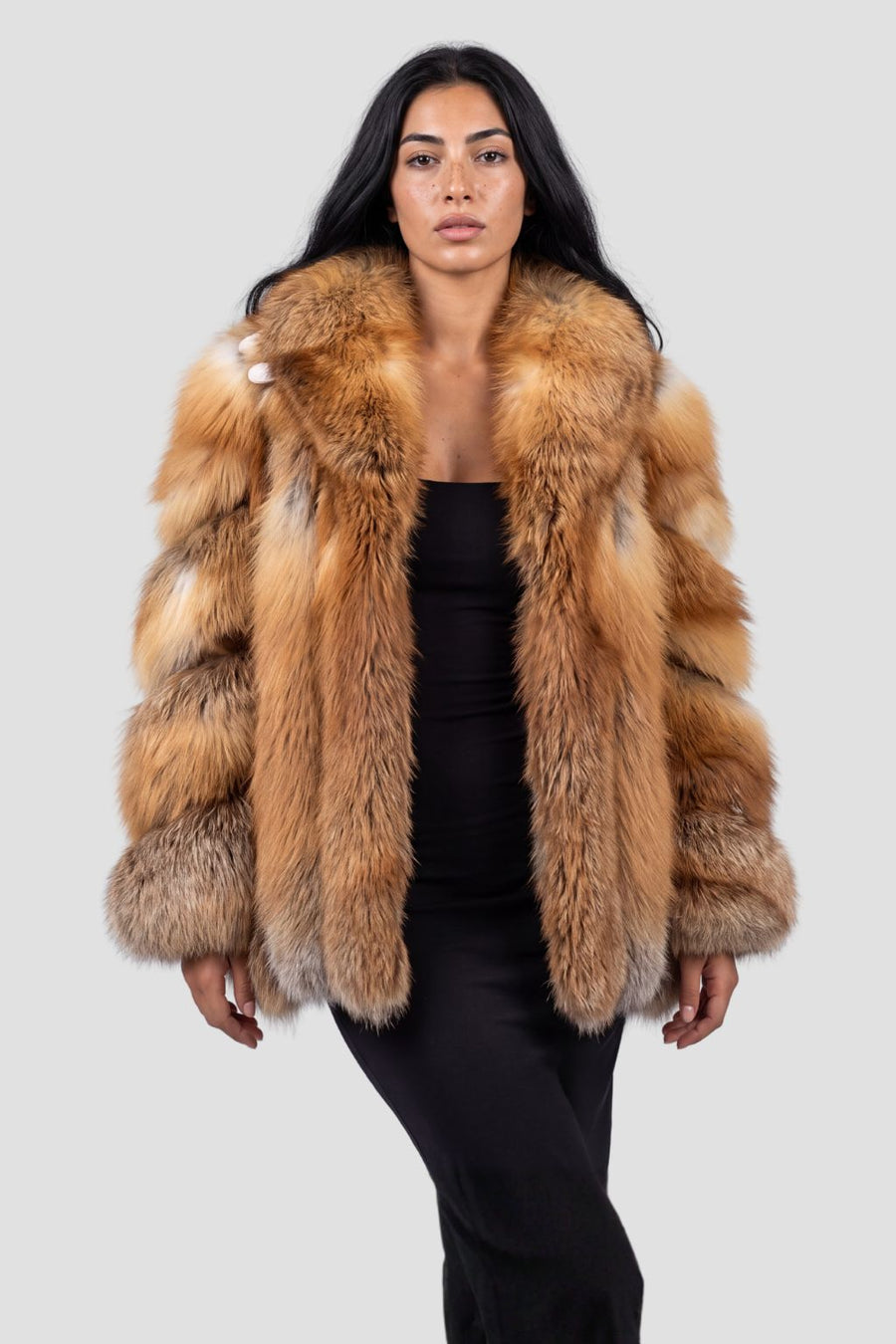 Veste fourrure femme renard Héritage fourrure
