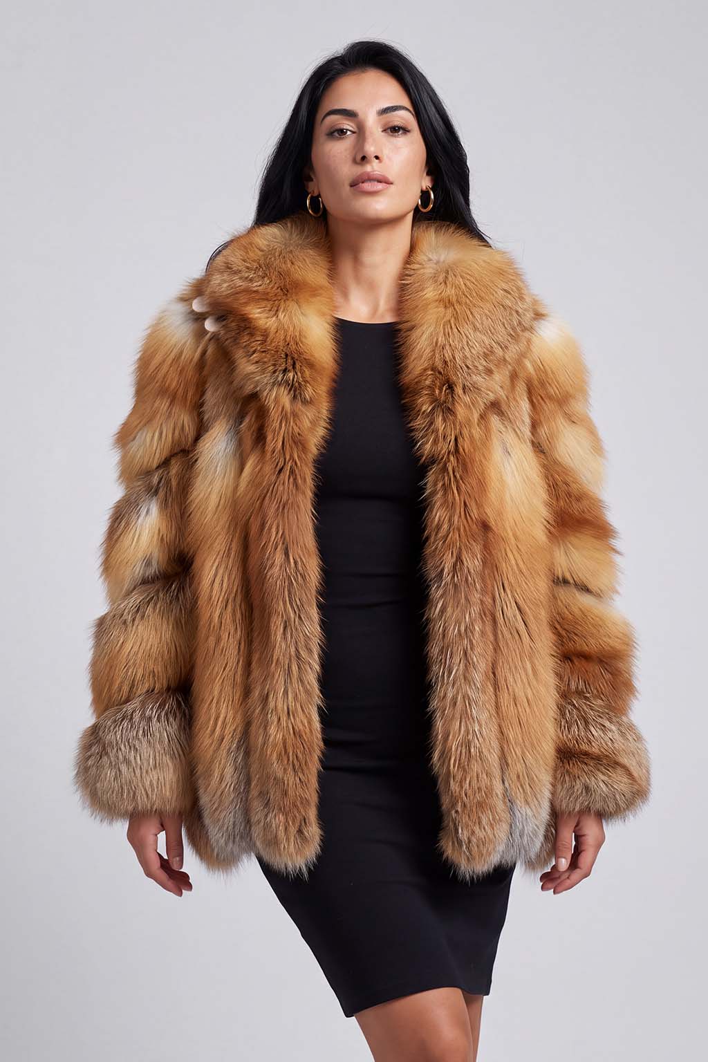 Veste fourrure femme renard Héritage fourrure
