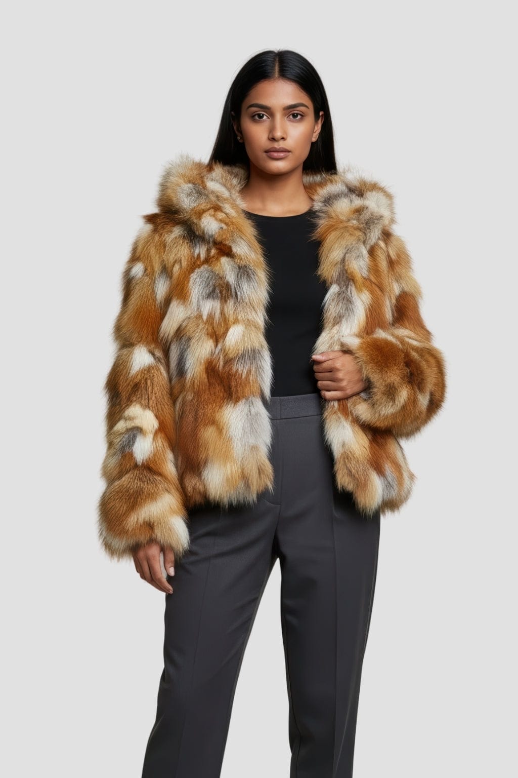 Veste fourrure femme soirée Héritage fourrure