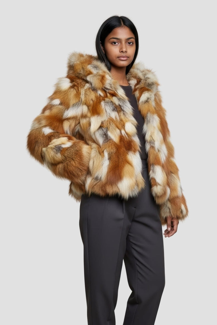 Veste fourrure femme soirée Héritage fourrure