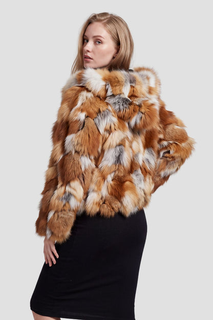 Veste fourrure femme soirée Héritage fourrure
