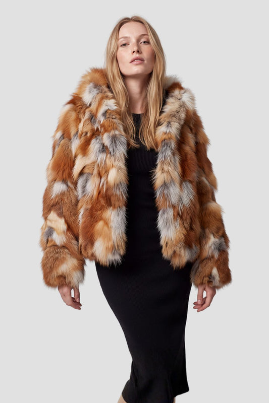 Veste fourrure femme soirée Héritage fourrure