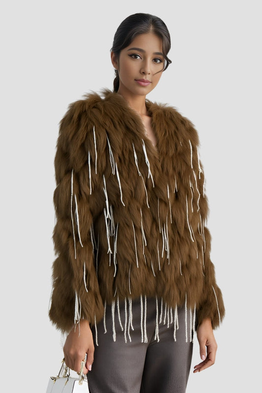 Veste fourrure femme vison Héritage fourrure