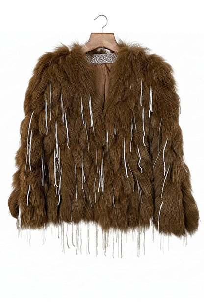 Veste fourrure femme vison Héritage fourrure