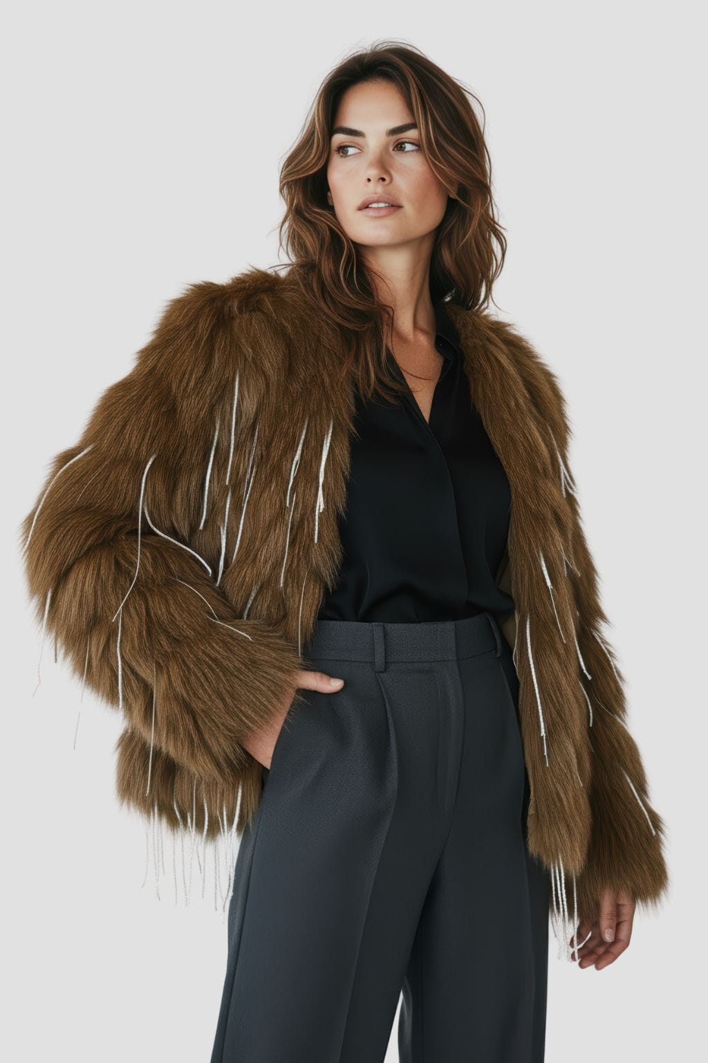 Veste fourrure femme vison Héritage fourrure