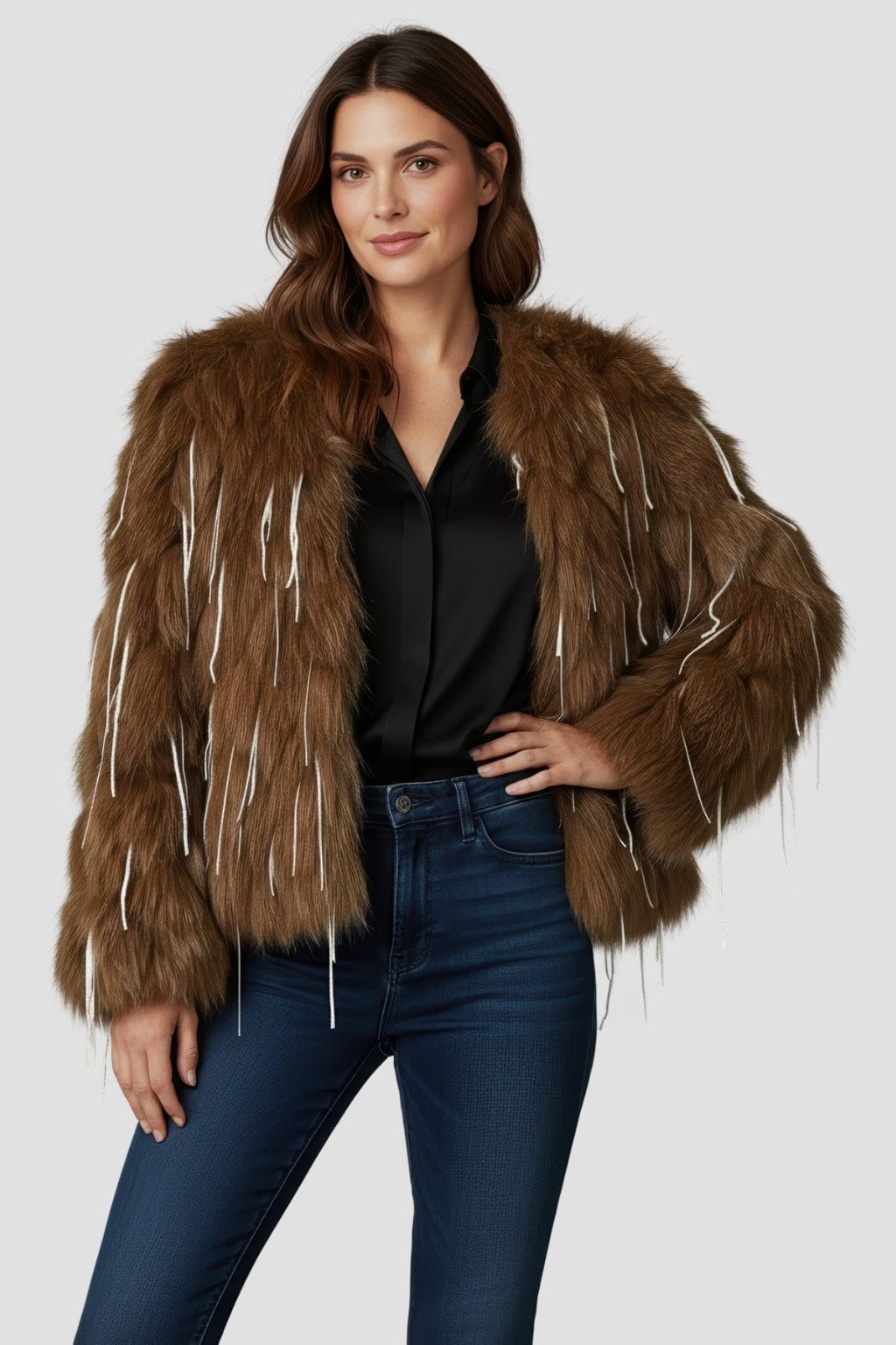 Veste fourrure femme vison Héritage fourrure