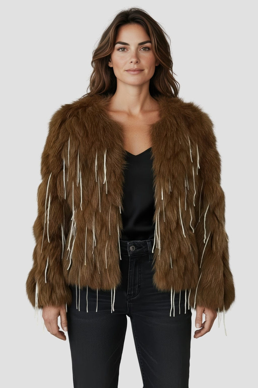 Veste fourrure femme vison Héritage fourrure