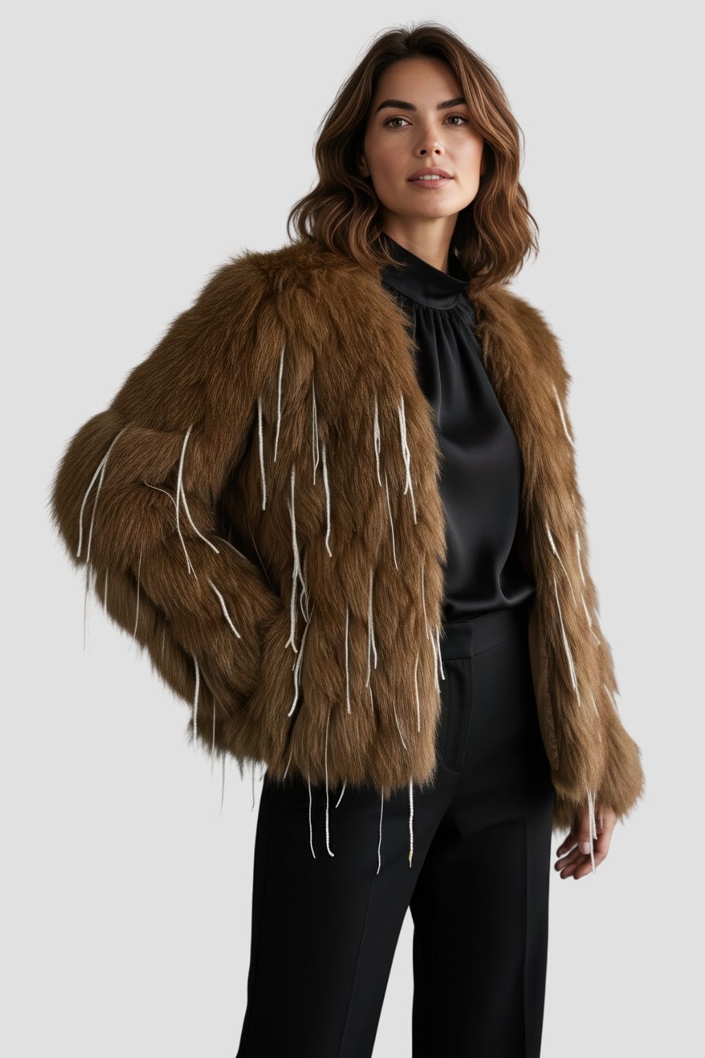 Veste fourrure femme vison Héritage fourrure