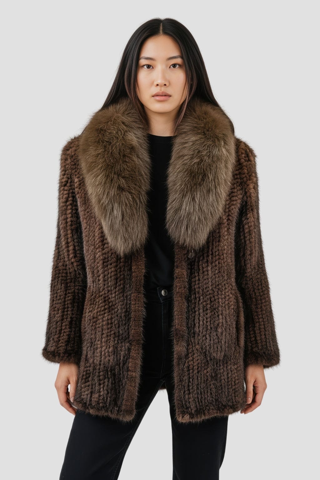 Veste fourrure femme vison Héritage fourrure