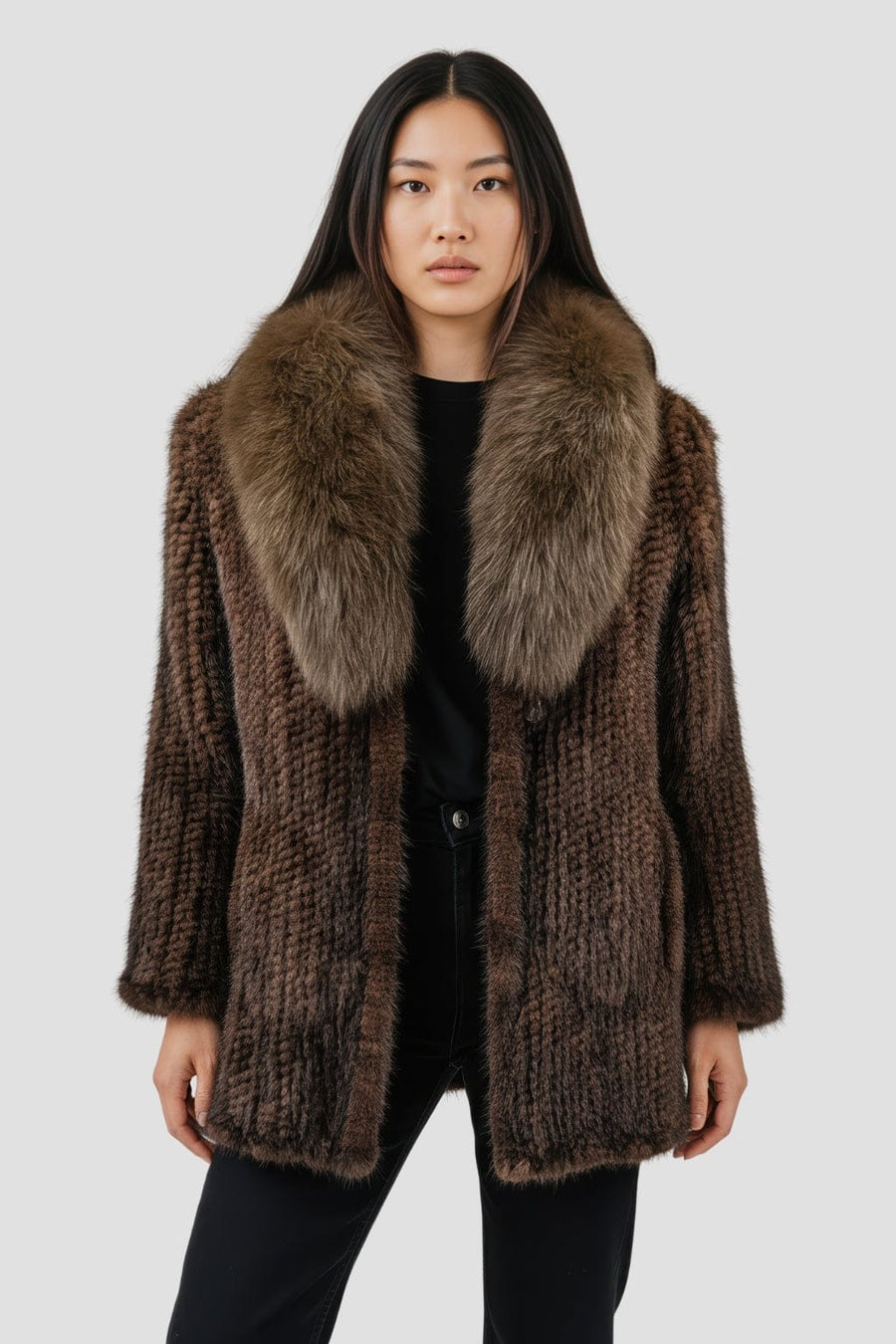 Veste fourrure femme vison Héritage fourrure
