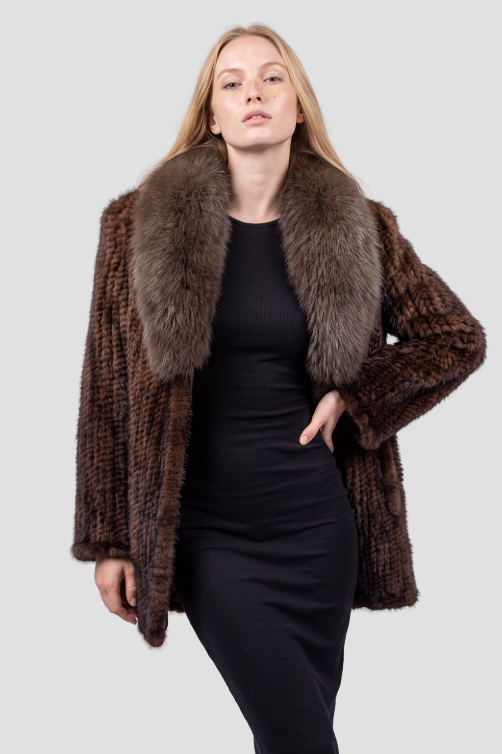 Veste fourrure femme vison Héritage fourrure