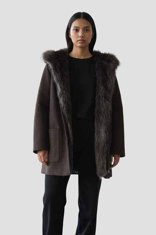 Veste fourrure intérieur femme Héritage fourrure