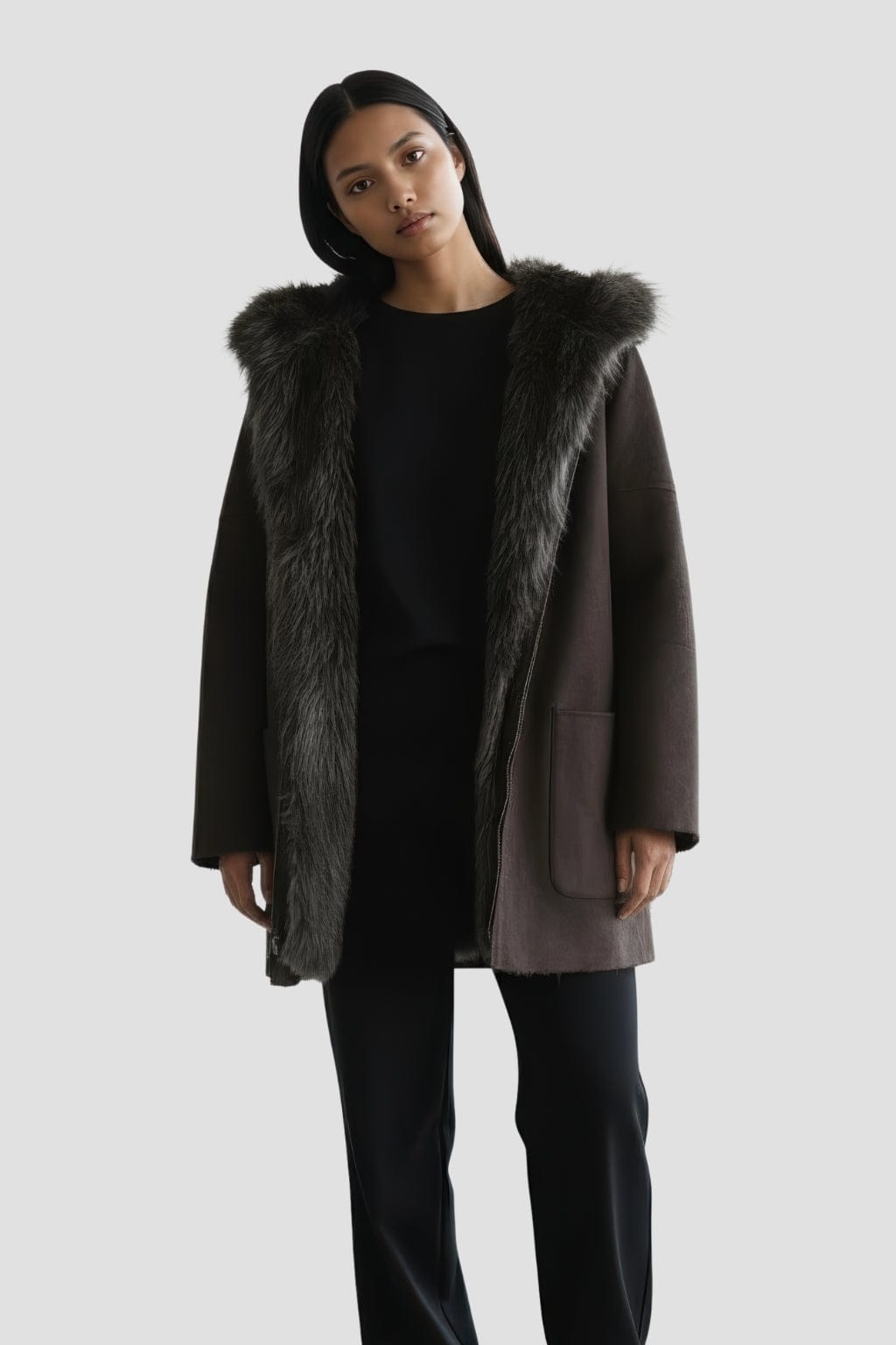 Veste fourrure intérieur femme Héritage fourrure