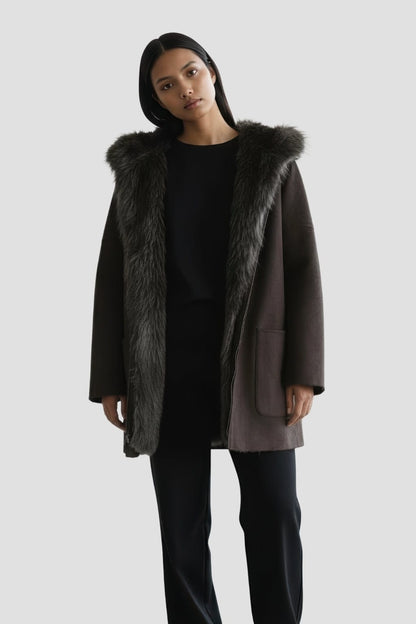 Veste fourrure intérieur femme Héritage fourrure